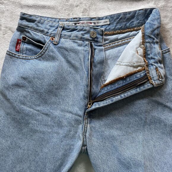 Bongo High Rise Vintage stone washed Blue jeans Women’s 26x28 Juniors Size 9 Y2K - Picture 11 of 12